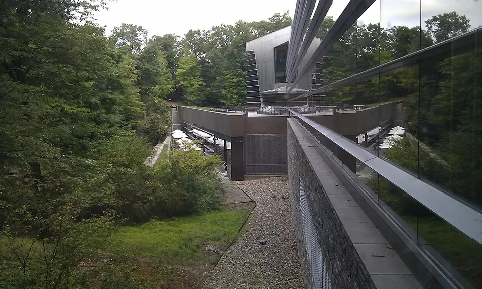 IBM corporate headquarters building in Armonk, New York