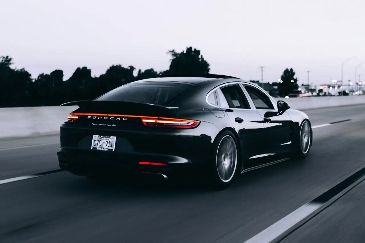 Performance sports car representing the Porsche Mission S concept