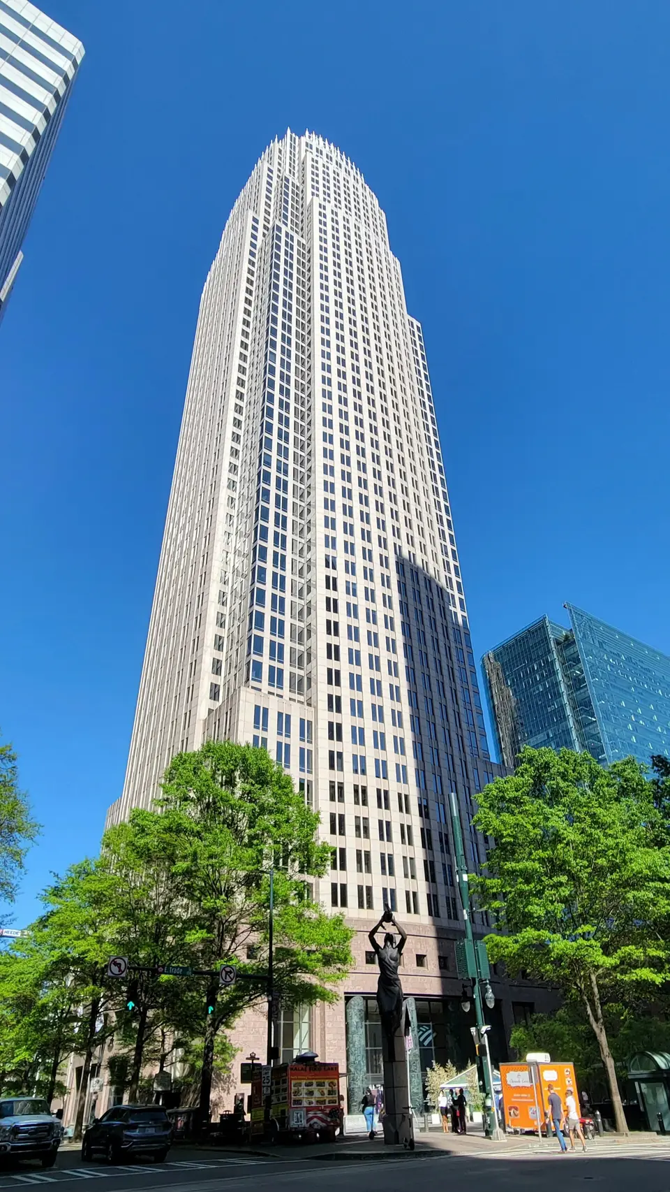 Bank of America Corporate Center tower in Charlotte, North Carolina